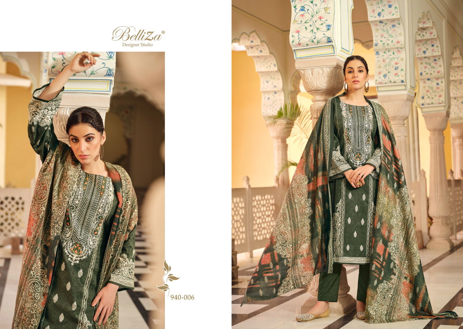 Naira Vol 62 By Belliza Printed Cotton Dress Material Wholesale Clothing Distributors In India
